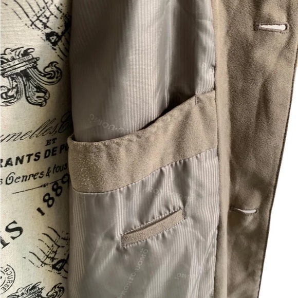 Pronto•Uomo taupe jacket men’s large - Picture 6 of 12